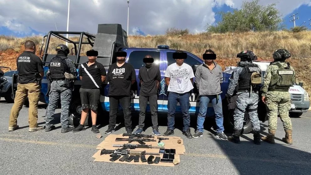 Detienen al grupo que atacaba en antros de Zacatecas.