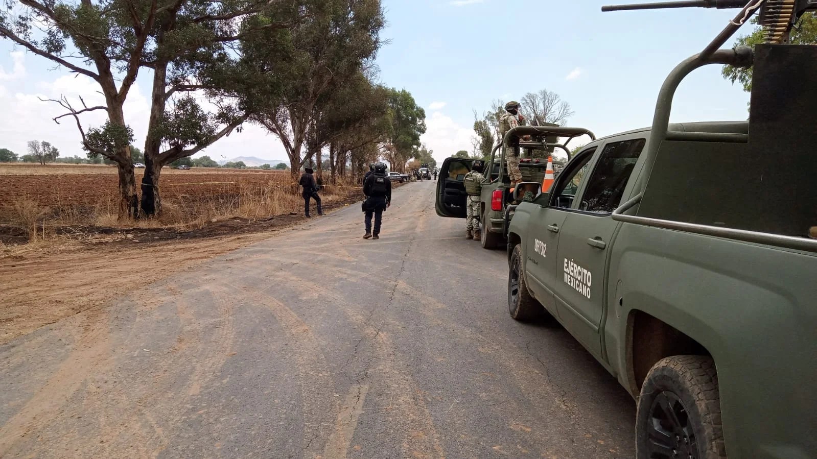 Policías fueron emboscados en Cuahtémoc, Zacatecas.