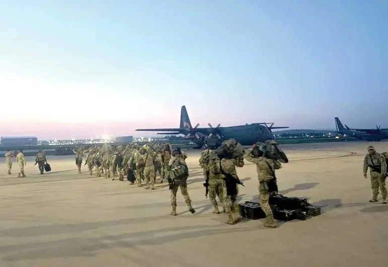 Más de 600 militares llegaron a Zacatecas.