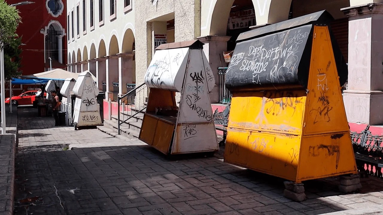 Crece comercio informal en Fresnillo.