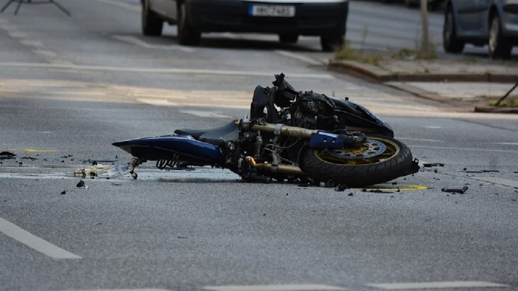 Crecen los accidentes con motocicletas.