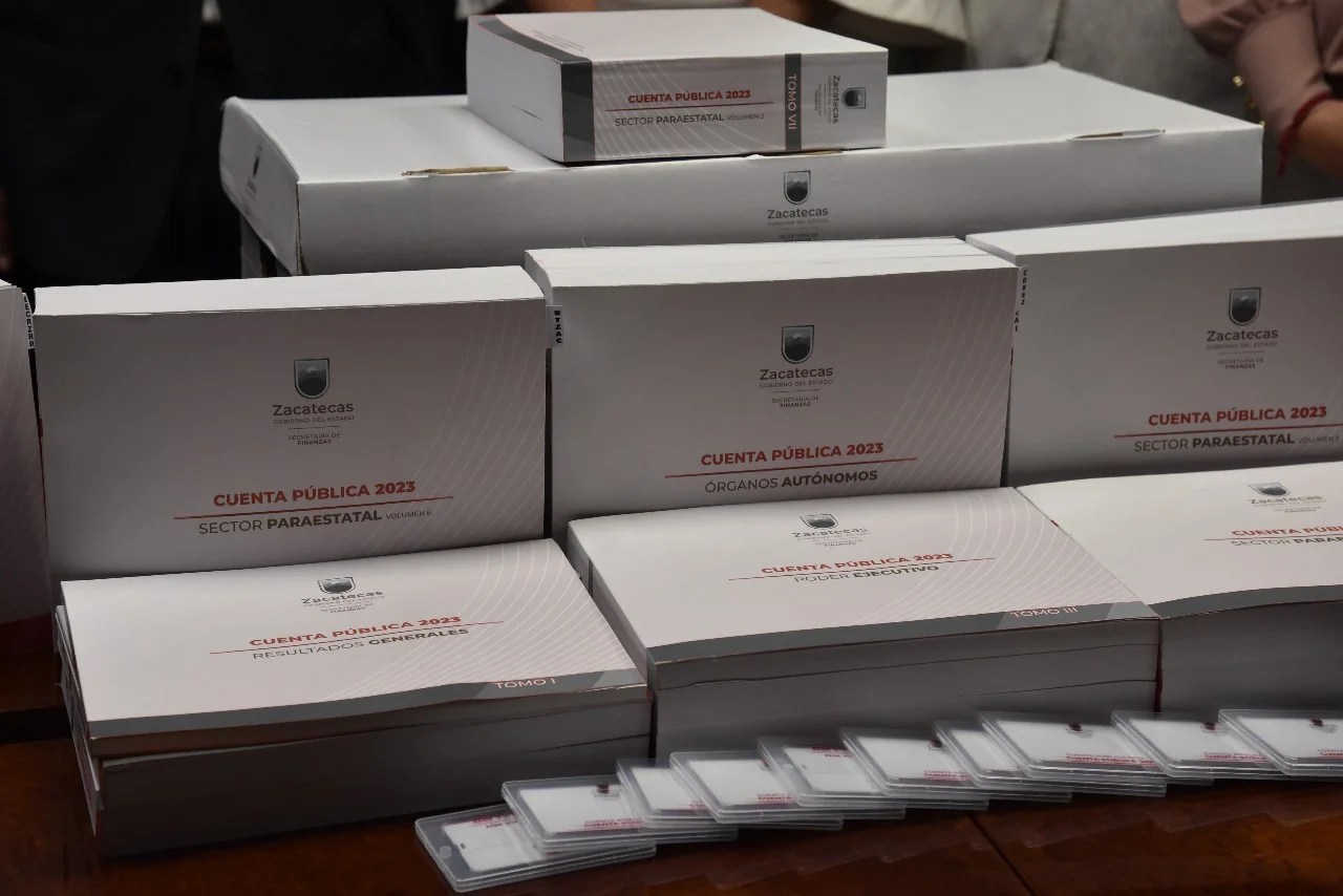 Cuenta Pública 2023 de Zacatecas.