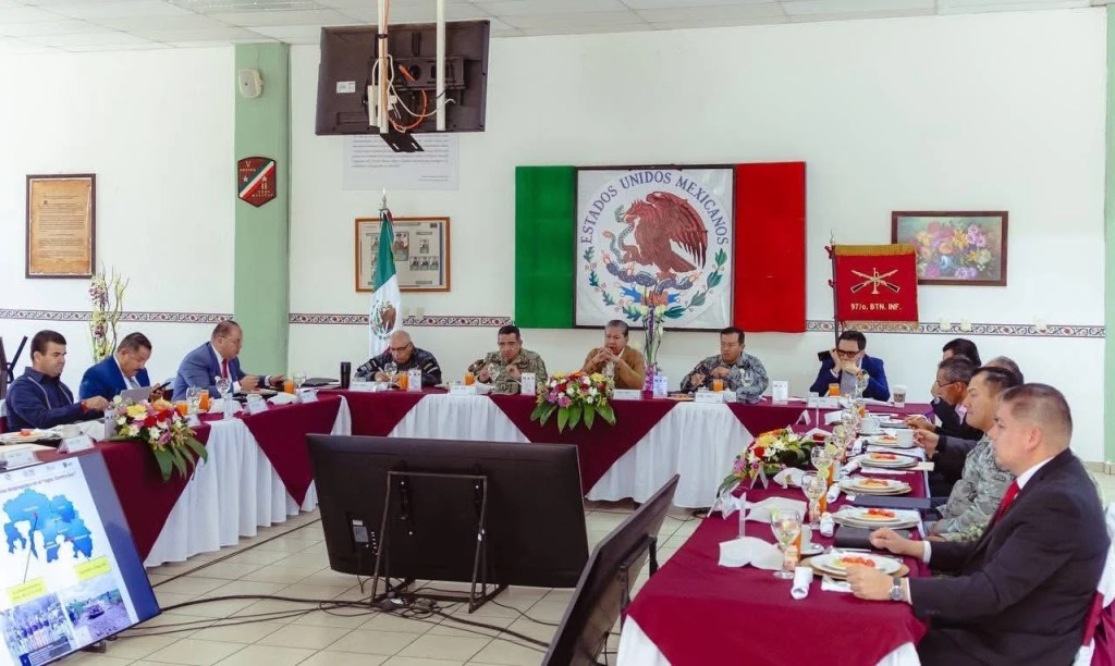 Reunión preparatoria de seguridad para la Fernia Naciconal de Fresnilllo 2025.