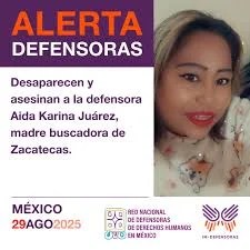 Detienen a presuntos asesinos de la madre buscadora Ana Karina Juárez.