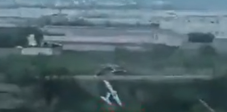 El lamentable accidente filimado en video.