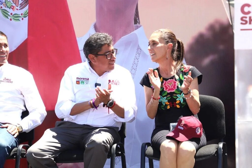 Claudia Sheinbaum da portazo a Saúl Monreal.