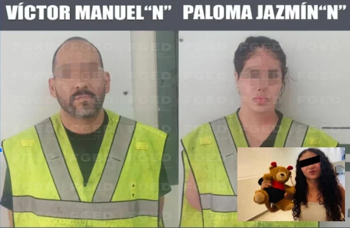 Padrasto y madre fueron detenidos tras la traición y muerte de Paloma Nicole.