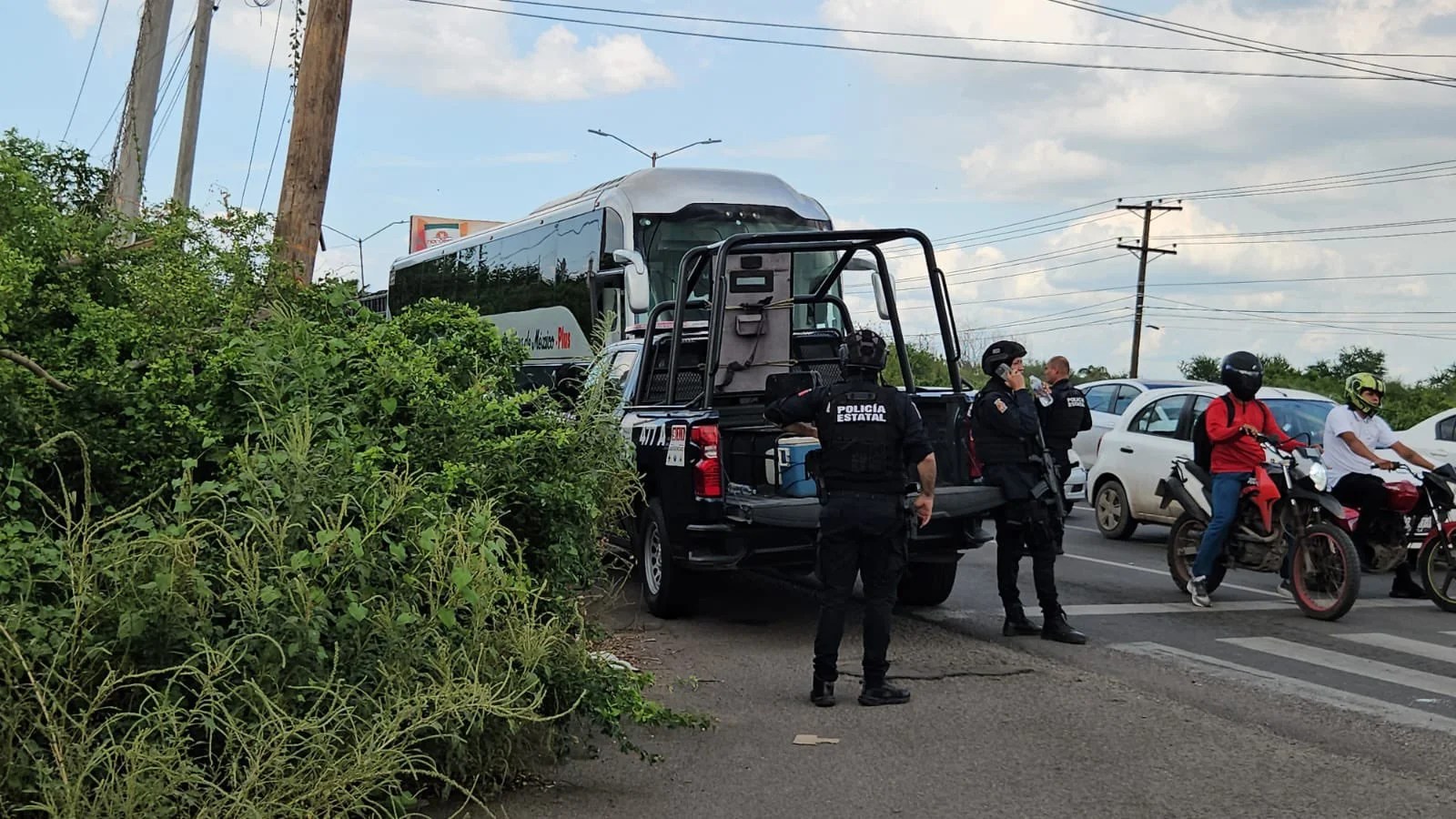 Se perpetró un ataque contra escoltas de la hija del gobernador Rocha Moya.