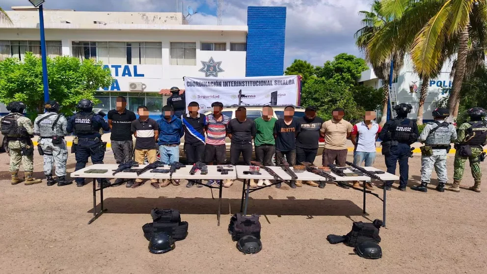 Integrantes de Los Mayos fueron deenidos.