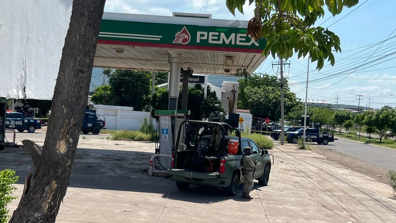 Movimiento de Fuerzas Federales y locales por el secuestro.
