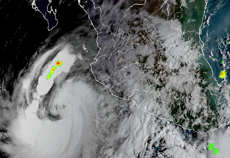 Prevén efecto colateral del huracán Priscilla en Zacatecas.