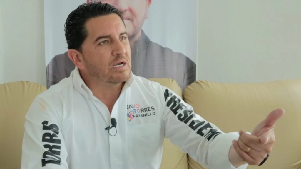 El alcalde Javier Torres hizo la denuncia del robo.