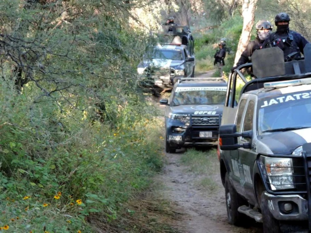 Operativo conjunto de Zacatecas y Aguascalientes.