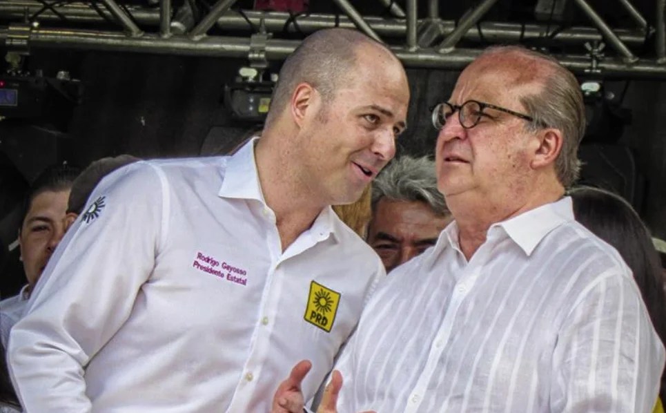 Rodigo Gayosso y Graco Ramírez.