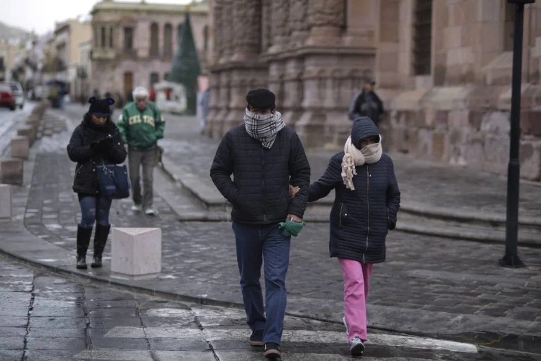 Aterrizan frentes fríos en Zacatecas.